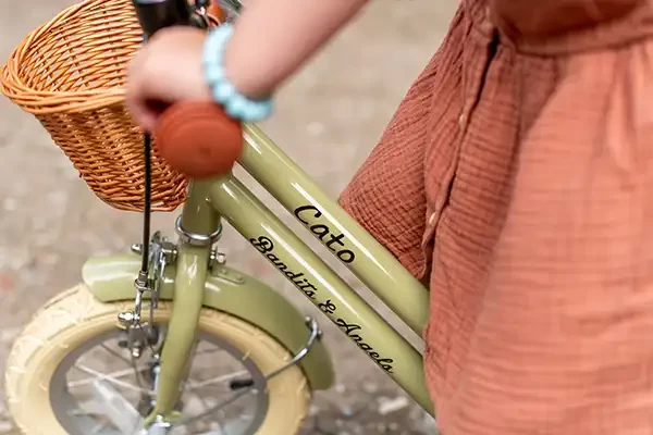 Optioneel: naamsticker voor op het frame