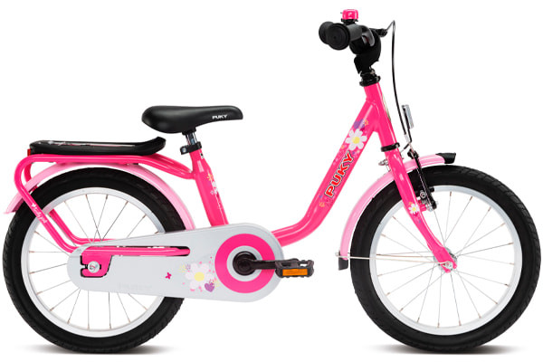 Puky Steel 16 roze | KinderfietsXL.nl