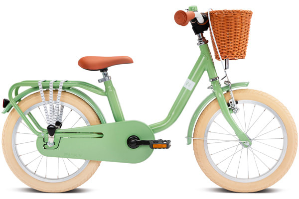 Puky Steel Classic 16 retrogroen