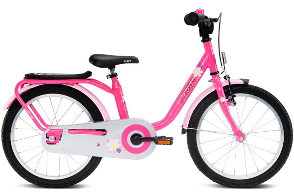 Puky Steel 18 roze kinderfiets