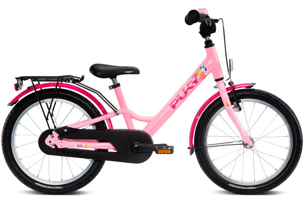 Puky Youke 18 roze kinderfiets