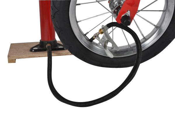 Oppompen met standaard fietspomp