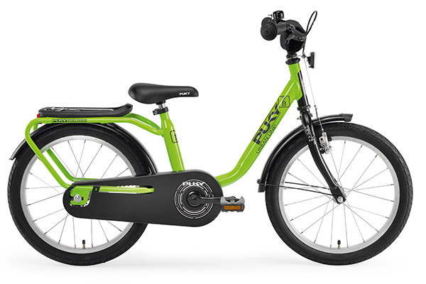 Racer 18 inch groen van Puky.