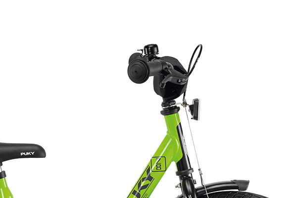 Compleet met Puky veiligheidsset en een in hoogte verstelbaar stuur.