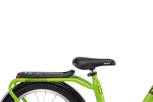 Het zadel is in hoogte verstelbaar.