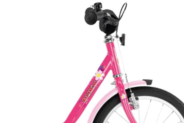 Het stuur is voorzien van een kinbeschermer en bel.