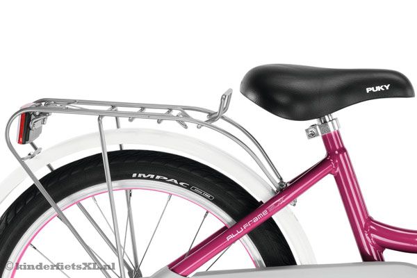 Het zadel is in hoogte verstelbaar (53 - 63 cm).