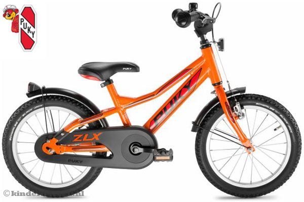 Special 16 inch kinderfiets van het merk Puky.