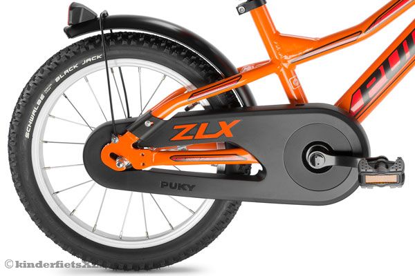 Gesloten kettingkast en reflector