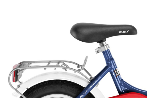 Het zadel is in hoogte verstelbaar.