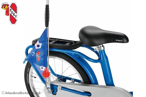 Veiligheidsvlag in de kleur donkerblauw van Puky.