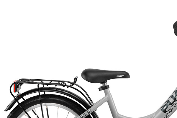 Het zadel is in hoogte verstelbaar.