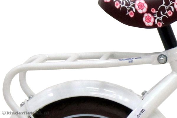 Bagagedrager achterop de fiets.