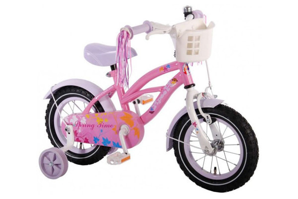 Inclusief zijwielen en stuurmandje