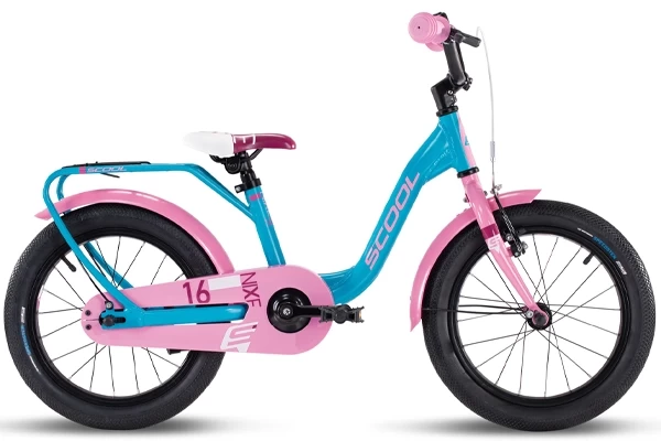 NiXe 16 inch Ocean Pink kinderfiets