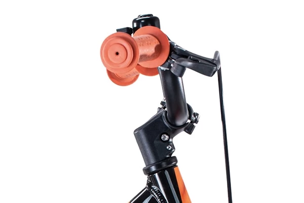 Stuur met handrem en veiligheidshandvaten